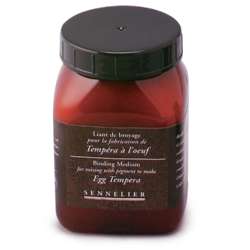 Liant de broyage Sennelier pour Tempéra à l'oeuf