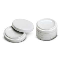 Lot de 5 godets en porcelaine