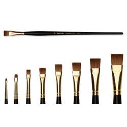 Raphaël® Serie 1872 Kolinsky Gold Flachpinsel