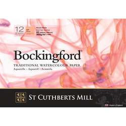 Bloc papier aquarelle Bockingford 300g/m²