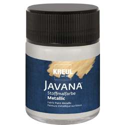 Peinture pour textiles JAVANA® KREUL, effets métalliques