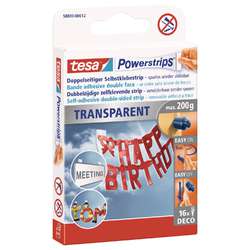 tesa Powerstrips® Transparent