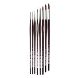 da Vinci GRIGIO SYNTHETICS, Serie 7795, rund Öl- und Acrylpinsel