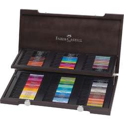 FABER-CASTELL PITT Artist Pen - 90er-Set im Holzkoffer