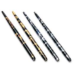 Federhalter « Marmoriert » mit Metalleffekt