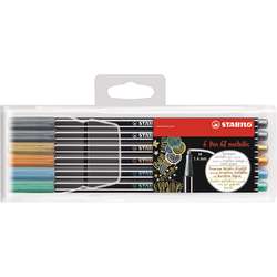 STABILO® Pen 68 metallic, 6er-Set