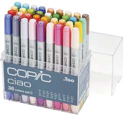 Set de 36 marqueurs COPIC® ciao, set C