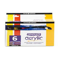 DALER-ROWNEY Graduate Acrylic Acrylfarbe Basis-Set