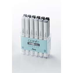 COPIC® classic Marker 12er Set TG Toner Gray