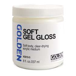 GOLDEN Soft Gel Gloss Acrylmedium