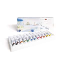 WHITE NIGHTS™ Extrafeine Künstler-Aquarellfarbe, 10-ml-Tuben-Sets