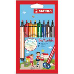 Etui de feutres STABILO Trio Scribbi