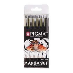 SAKURA® PIGMA® Manga-Set, 6-teilig
