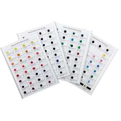 Carte d´échantillons d´aquarelles MIJELLO Mission Gold