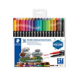 STAEDTLER®  3187 permanenter Doppelfasermaler-Sets