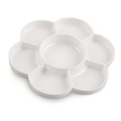 Palette fleur en plastique