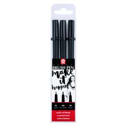 SAKURA® PIGMA® Brush Pen Set, schwarz