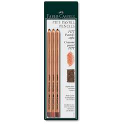 FABER CASTELL® PITT Pastellstift 3er Set