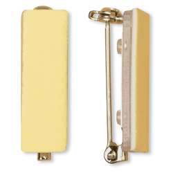 Lot de 10 broches / barrettes adhésives