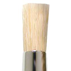 Brosse à l'orientale soies, série 394 RD - Léonard (pointe ronde à bout carré)