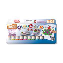 Gouaches solides pour textile PLAYCOLOR®