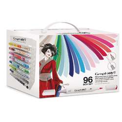 Coffret de 96 marqueurs Graph'it Brush