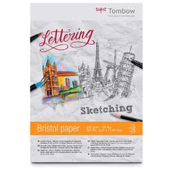 TOMBOW® Lettering Zeichenblock Bristol