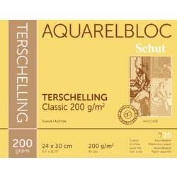 Bloc aquarelle Terschelling Schut, demi satin