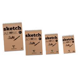 Bloc à spirale Sketch CLAIREFONTAINE