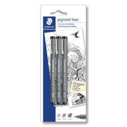 Feutre pigmenté 308 STAEDTLER®, set de 3