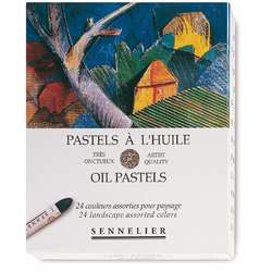 Coffret de pastel à l'huile Sennelier