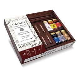 Coffret calligraphie d'encres Sennelier