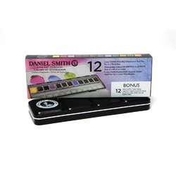 DANIEL SMITH Colors of Inspiration Aquarell-Set, 12 halbe Näpfchen