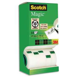 Ruban adhésif 3M Scotch® Magic, paquet de 14 rubans