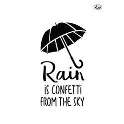 Pochoir universel Blob Paint VIVA DECOR, parapluie