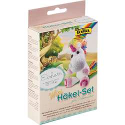 folia® Mini-Häkel-Set, Einhorn