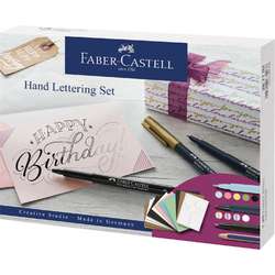 FABER-CASTELL Handlettering Geschenkset, 12-teilig