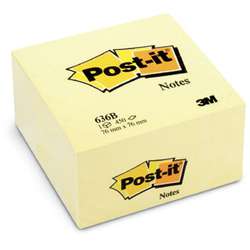 3M POST-IT® Würfelblock Klebezettel