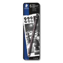 Set de 6 crayons Mars® Lumograph® STAEDTLER®