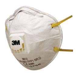 3M™ FFP1 Maske für Handschleifen 8812, mit Ventil