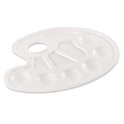 Palette ovale en plastique O'Color