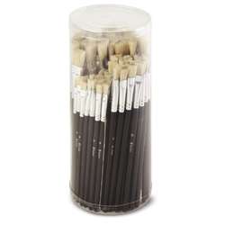 O’color Öl- und Acrylpinsel 72er-Set, Flachpinsel