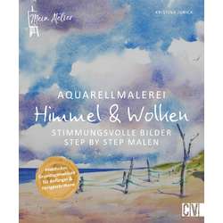 Aquarellmalerei - Himmel & Wolken