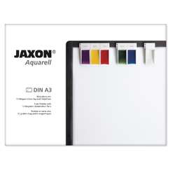 JAXON® Glaspalette mit 12 magnetischen Aquarell-Näpfchen