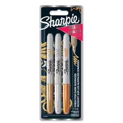 Sharpie Permanent-Marker, Metallic-Set