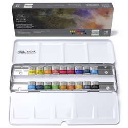WINSOR & NEWTON™ Professional WATER COLOUR™ 18-teiliges Reise-Set
