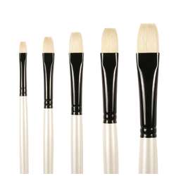 Pinceau en soie de porc Graduate DALER - ROWNEY, plat