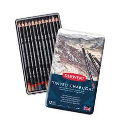 DERWENT Tinted Charcoal Kohlestifte-Sets