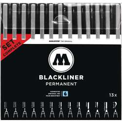 MOLOTOW™ | BLACKLINER PERMANENT Complete Set —13 pens
