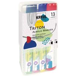 KREUL Triton Acrylic Marker XXL+edge Powerpack